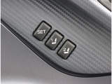 運転席シートポジションメモリー機能を搭載し普段使いで便利!!