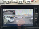 ナビ連動ドライブレコーダーの映像になります、左上は後方のドライブレコーダーの映像になります。