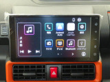 9インチスマホ連携ディスプレイオーディオです。バックカメラも付いて車庫入れ・駐車も安心です。Bluetooth対応機器を登録して音楽を楽しんだりハンズフリー通話が出来て便利です。