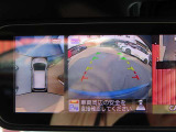 【アラウンドビューモニター】クルマの真上から見ているかのような映像、周囲の状況を知ることで、駐車を容易に行うための支援技術です。