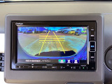 後方確認はバックカメラにお任せ♪後退時に便利で、駐車が楽になります♪