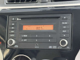 日産純正CD一体 AM/FM電子チューナーラジオが付いてます♪