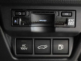 非常時やキャンプなどに役立つAC100Vコンセント付きです。ETCも装備してます。