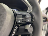 Hondaセンシングの機能のひとつ、アダプティブクルーズコントロール付!アクセルから足を離しても設定したスピードと前車との車間を保ち走行してくれます!車線維持もアシスト☆高速道路で疲労軽減ですね☆