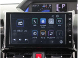 大きな画面で使いやすく、カープレイにも対応。お使いのスマートフォンと接続することでナビゲーションとしてしようすることも可能!テレビの視聴やBluetooth接続による音楽鑑賞などの機能も充実しています