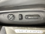【電動シートの操作スイッチ】シート位置や角度を電動できめ細かに調整可能です。