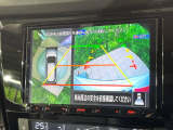 【アラウンドビューモニター】専用のカメラにより、上から見下ろしたような視点で360度クルマの周囲を確認することができます☆死角部分も確認しやすく、狭い場所での切り返しや駐車もスムーズに行えます。