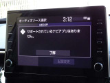 ディスプレイオーディオを装備しています。スマホと連動させると音楽やアプリを楽しむことができます。