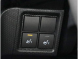 運転席、助手席にはシートヒーター機能を装備!電熱線を使用した暖房ですので、寒い季節や雨などで急に体が冷えてしまったとき等に便利で快適な機能です!