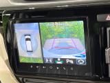 【全方位モニター用カメラ】専用のカメラにより、上から見下ろしたような視点で360度クルマの周囲を確認することができます☆死角部分も確認しやすく、狭い場所での切り返しや駐車もスムーズに行えます。