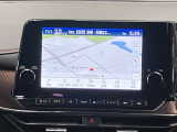 メーカーナビ(NissanConenectナビゲーションシステム)プロパイロットとリンクするナビゲーションシステム。9インチの高解像度モニターを搭載し、スマートフォンのワイヤレス充電など対応!