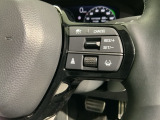 クルーズコントロールを装備しています。高速道路などで一定の速度で走ってくれるので運転が楽ですよ!速度を設定できますので、スピードの出しすぎにも注意できます。