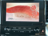 ドライブの休憩時に地デジやDVDの視聴が可能です