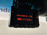 万が一の事故のときもドライブレコーダーがあると安心です。ご利用になる場合は個人情報保護の観点より新品の対応SDカードをお求め下さい。