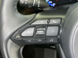 ステアリングスイッチ装備!運転しながら手元でオーディオの操作などができます。