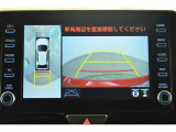 専用のカメラにより、上から見下ろしたような視点で360度クルマの周囲を確認することができます☆縦列駐車や幅寄せ時に活躍してくれます