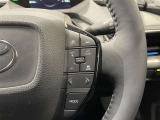 レーダークルーズコントロール(全車速追従機能付)付きです。車速に応じて追従支援してくれるので、ロングドライブも快適です。