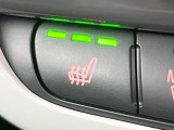 ●フロントシートヒーティング:運転席・助手席共に三段階で調節が可能なシートヒーターを装備しております。季節を問わず快適にご使用いただけます。
