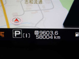 現在の走行距離です。