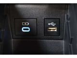 データ通信/給電用と、給電用(Type-C)のUSBポートも装備されています。車内にあると便利なアイテムですね!