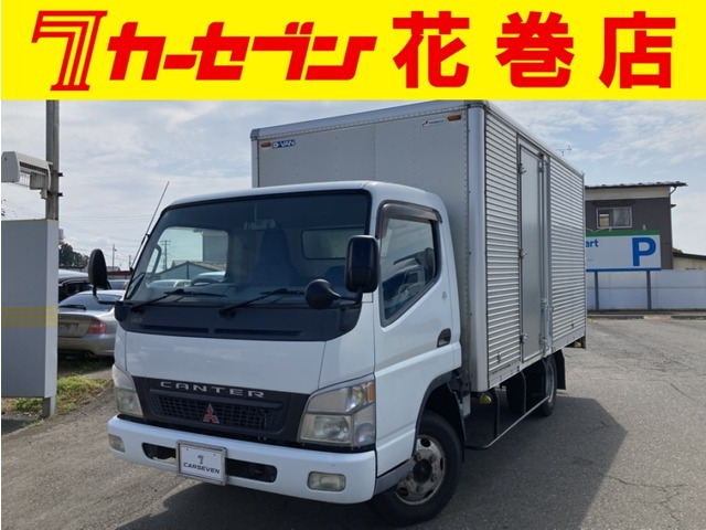 キャンター アルミバン 4WD PA-FG82DE 4900cc