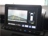 ◆リアワイドカメラシステム◆3種類の表示で後方確認をサポート♪セレクトレバーを「R」の位置に入れるとカメラ画像に切り替え。ノーマルビューでは従来のリアカメラと同様の標準的なビューで表示します!