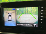 【アラウンドビューモニター】専用のカメラにより、上から見下ろしたような視点で360度クルマの周囲を確認することができます☆死角部分も確認しやすく、狭い場所での切り返しや駐車もスムーズに行えます。