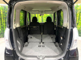 普段のお買い物や通勤、送迎等に十分な荷室スペースを確保しております。セカンドシートを倒すと、大きな荷物の積載も可能です♪
