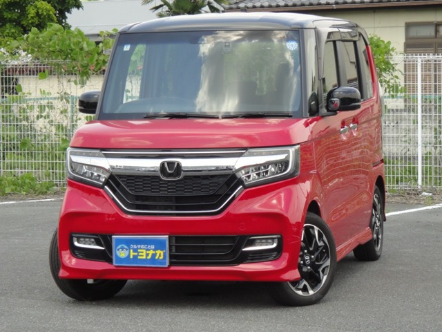 N-BOXカスタム G L ターボ ホンダセンシング 3画面バックカメラ 純正ドラレコ ETC