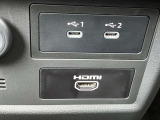 USBソケットCとHDMI装備