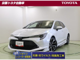 低重心で逞しいシルエット。エモーショナルな見た目の美しさを持ちながら、車の性能を存分に発揮できる芯のあるデザインを持つ【カローラスポーツ】6速M/T・ターボ搭載。モデリスタエアロをフル装備しています。