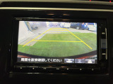 見えづらい車体後方部を映像で映し出してしっかりサポート!難しいバック駐車も安心です♪
