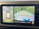 【パノラマモニター】専用のカメラにより、上から見下ろしたような視点で360度クルマの周囲を確認することができます☆死角部分も確認しやすく、狭い場所での切り返しや駐車もスムーズに行えます。