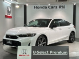 全国納車可 第三者機関証明書付 H SENSING サンル-フ 最長5年保証 ワンオ-ナ- Rカメラ BTオ-ディオ ETC LEDライト VSA シ-トヒ-タ-装備のシビック e:HEV EX入庫!
