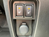 【運転席助手席シートヒーター】じんわりあたたまるうれしいシートヒーター◎エアコンの乾いた風がちょっと苦手という方も安心◎寒い冬には、うれしい機能◎