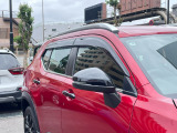 ドアバイザーがついていますので、雨の日の換気も十分に行えます。