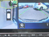 〔MOD付アラウンドビュー〕自車を上から見下ろす様な映像が映し出される全周囲型アラウンドビューモニターには移動物検知も付いており車庫入れも安心楽々ですね!