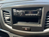 CDチューナー付きです☆お好きな音楽を聴きながら運転をお楽しみください♪