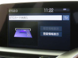 ETCの履歴などが画面で確認できます。