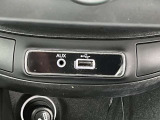 USB、AUX端子付き!