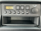 FMAMラジオ付きです!!ちょっとそこまでの運転でも退屈しませんよ!!