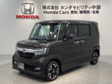 全国納車可 第三者機関証明書付 最長5年保証 ワンオ-ナ- ナビVXM-195VFi TV Rカメラ CD録音 BTオ-ディオDVD ドラレコ装備のN-BOXカスタム GLターボホンダセンシング入庫!