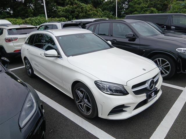Cクラスワゴン C200 ローレウスエディション スポーツプラスパッケージ 禁煙車 ブラ...