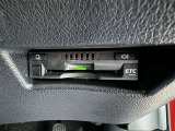 ETC車載器付きです。高速道路の料金所もスムーズに通過できます。