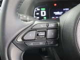 ステアリングスイッチです!視線を逸らすことなく操作することができます!