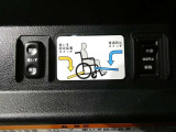車いす固定スイッチです。