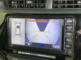 【フロントカメラ】運転席に座った状態で死角になりやすいクルマの前の様子まで確認でき安全ですね♪
