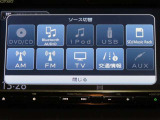 ラジオ、TV、CD、DVD、Bluetoothご利用いただけます。