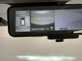 デジタルルームミラー(マルチアラウンドモニター表示機能付)周囲の状況が映るので車庫入れや狭い場所も安心!