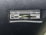ETC車載器付きです。高速道路の料金所もスムーズに通過できます。